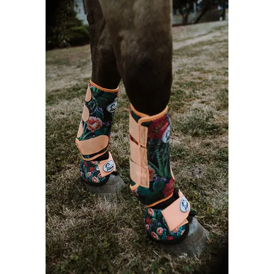 Schulz Equine 2 Pack Desert Bloom Splint Boots