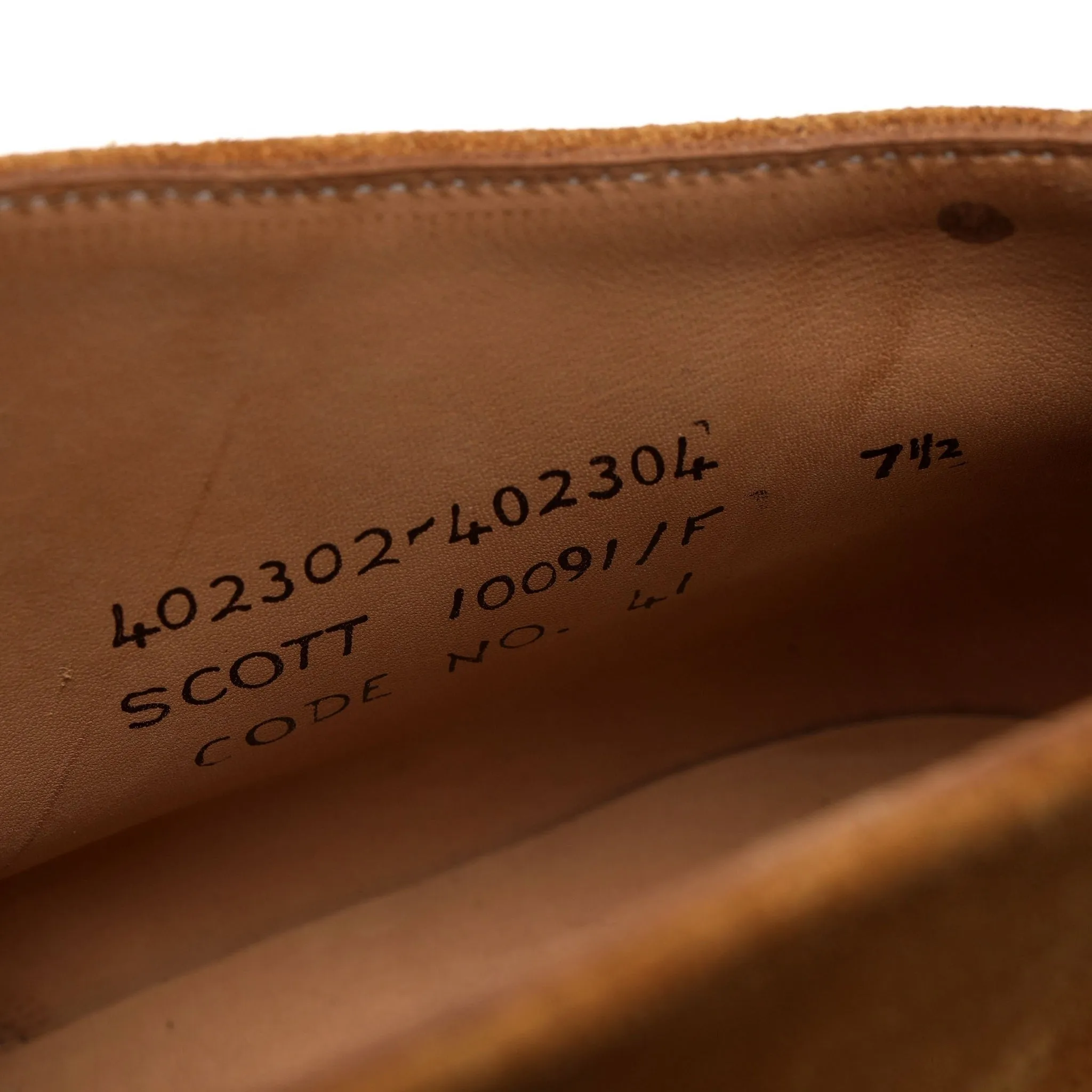 'Scott' Tan Brown Suede Chukka Boot UK 7.5 F