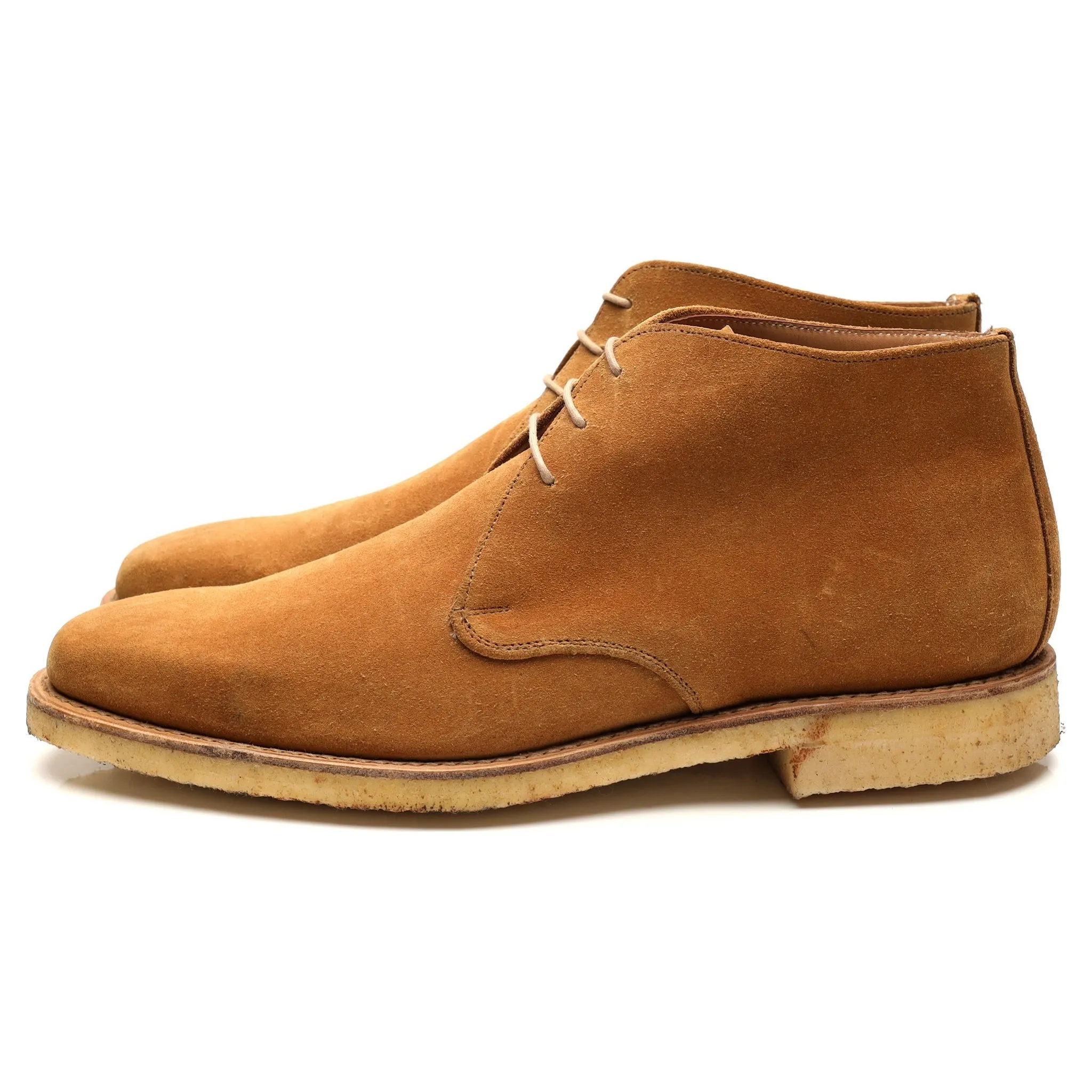 'Scott' Tan Brown Suede Chukka Boot UK 7.5 F