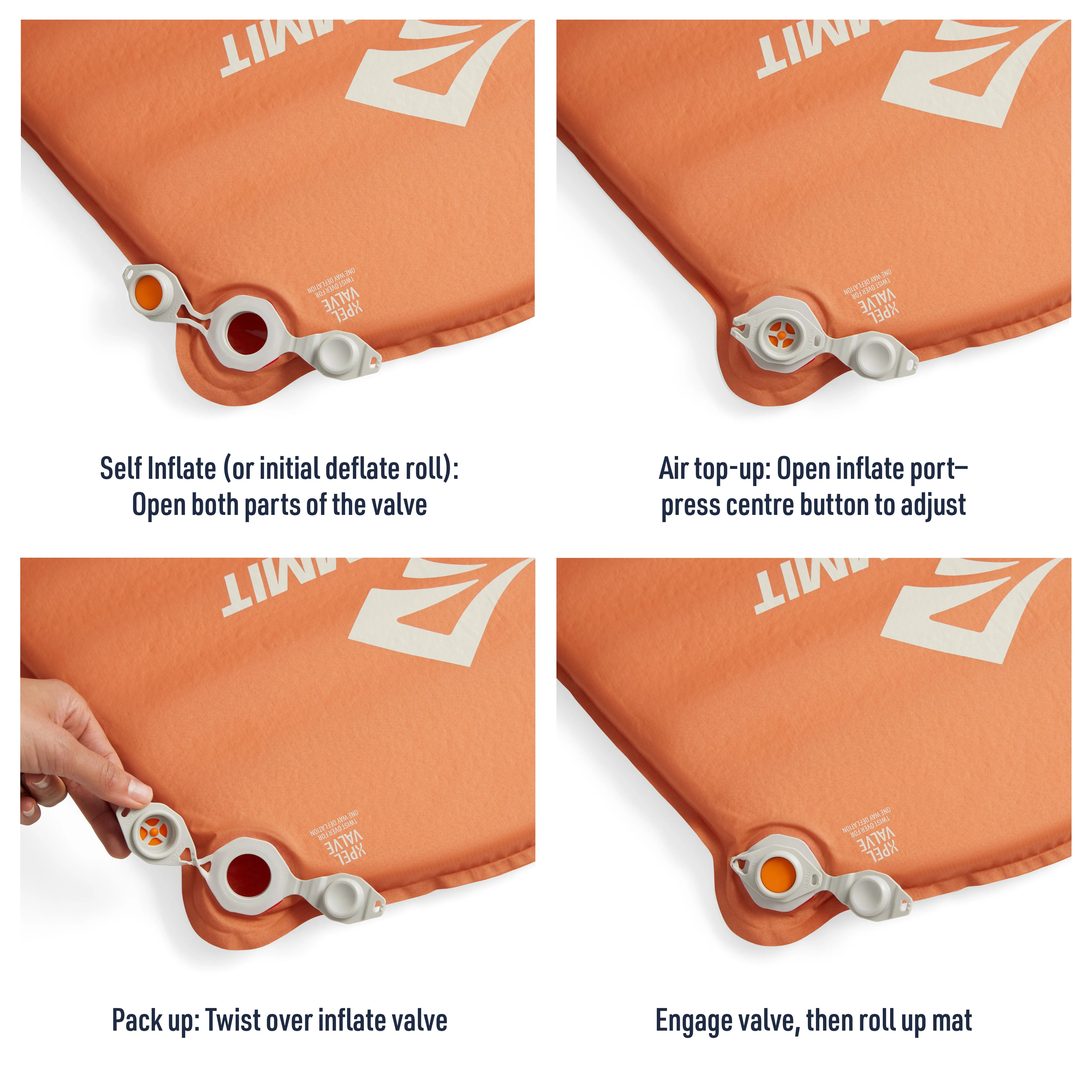 Sea to Summit Pursuit Self Inflating Mat - Regular Contour