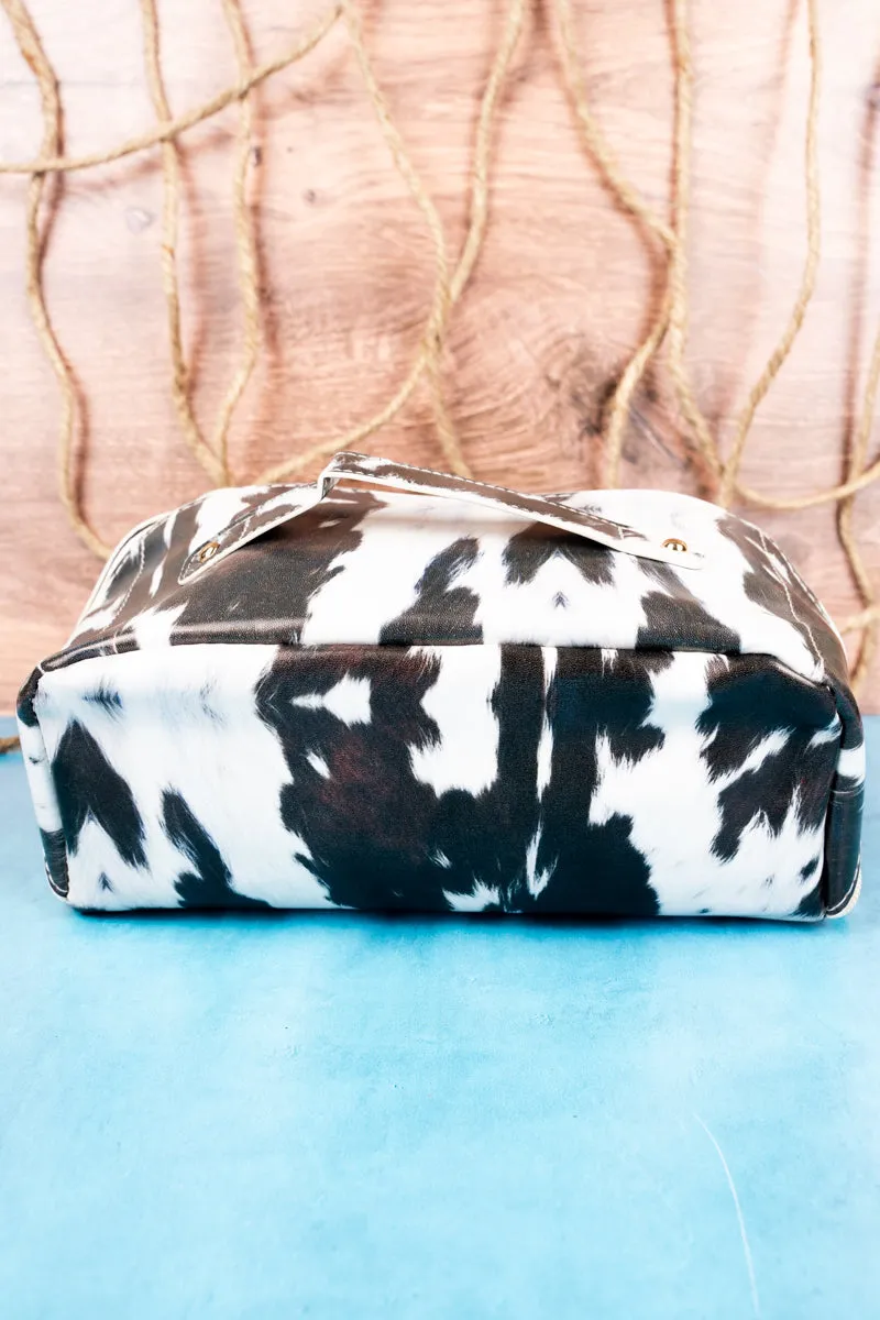 Seize The Moo-Ment Jetsetter Expandable Makeup Bag