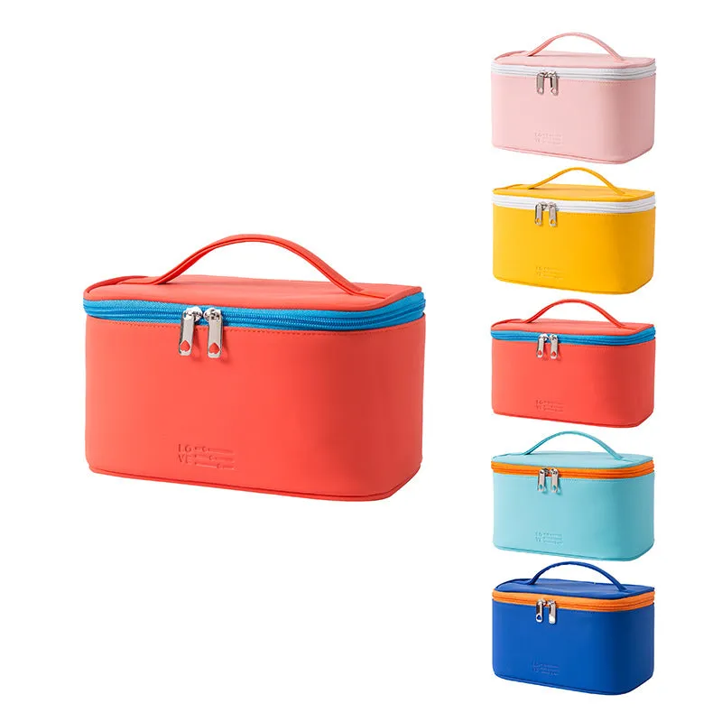Series Portable Waterproof Makeup Storage Large Capacity Cosmetic Bags