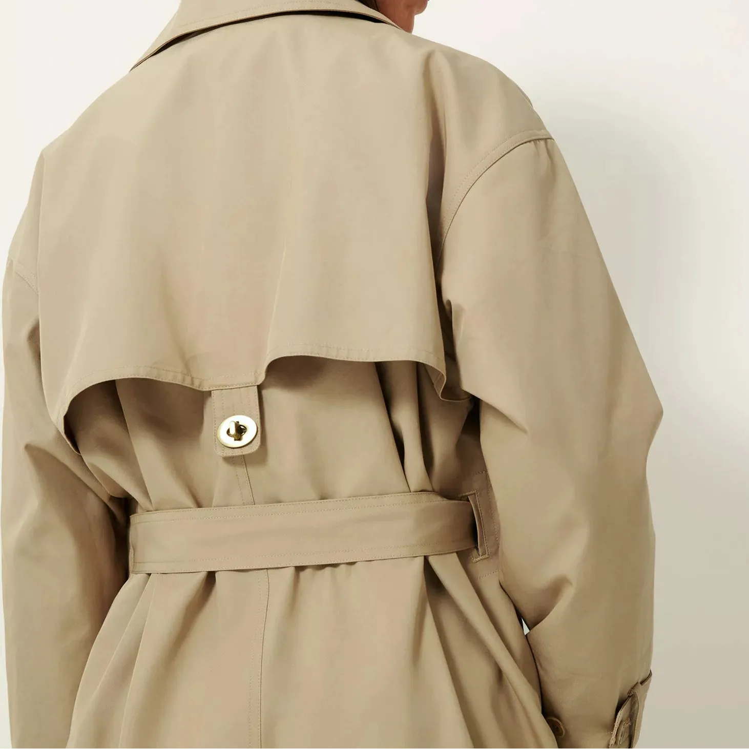 Sessun Trenchliss Coat Riverstone