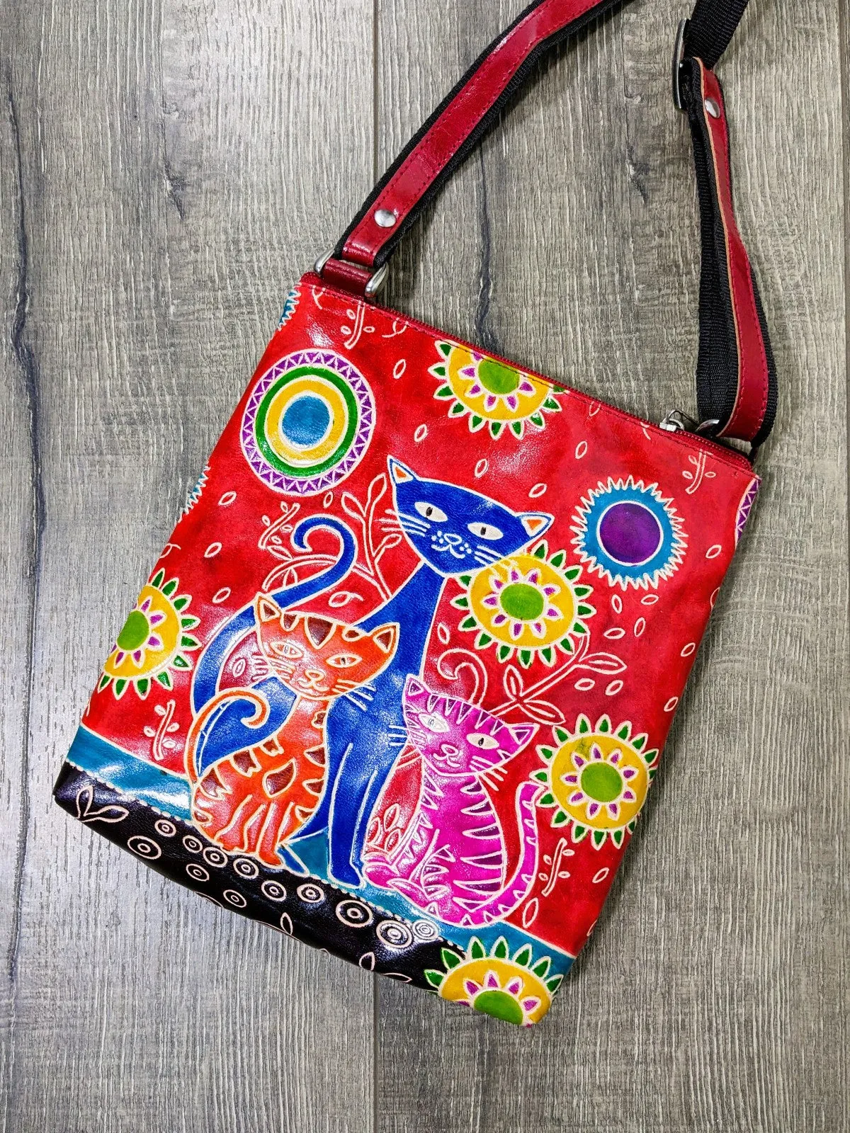 Shoulder Bag 3 Cats