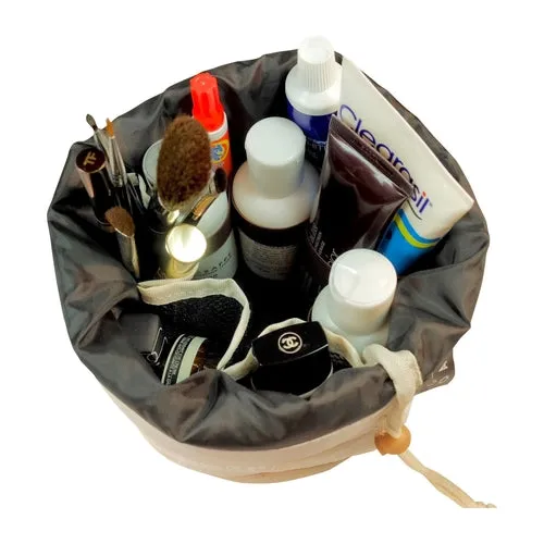 Signature Bucket Travel Cosmetic Bag