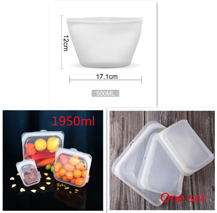 Silicone Food Storage Fresh-keeping Bag