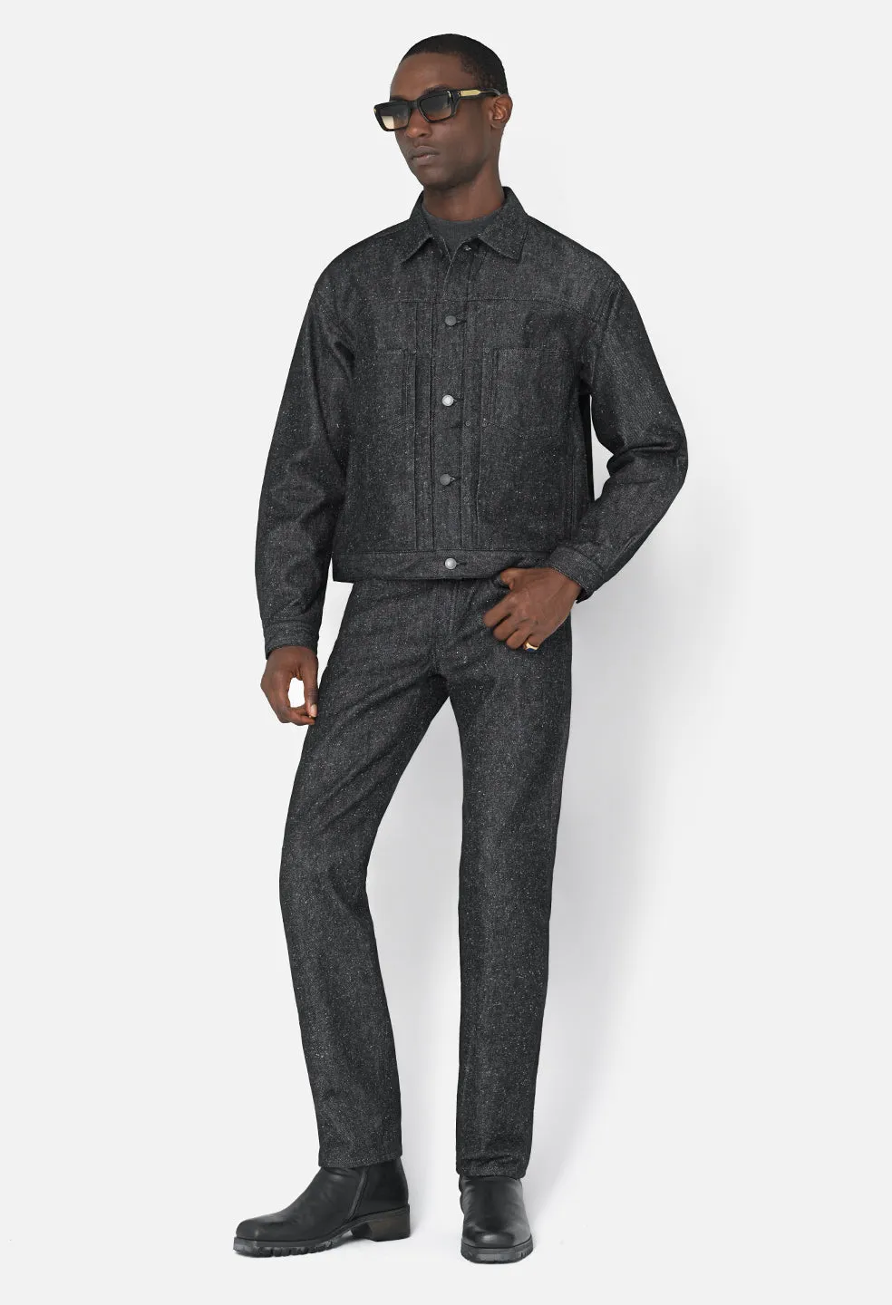 Silk Noil Daze / Raw Black