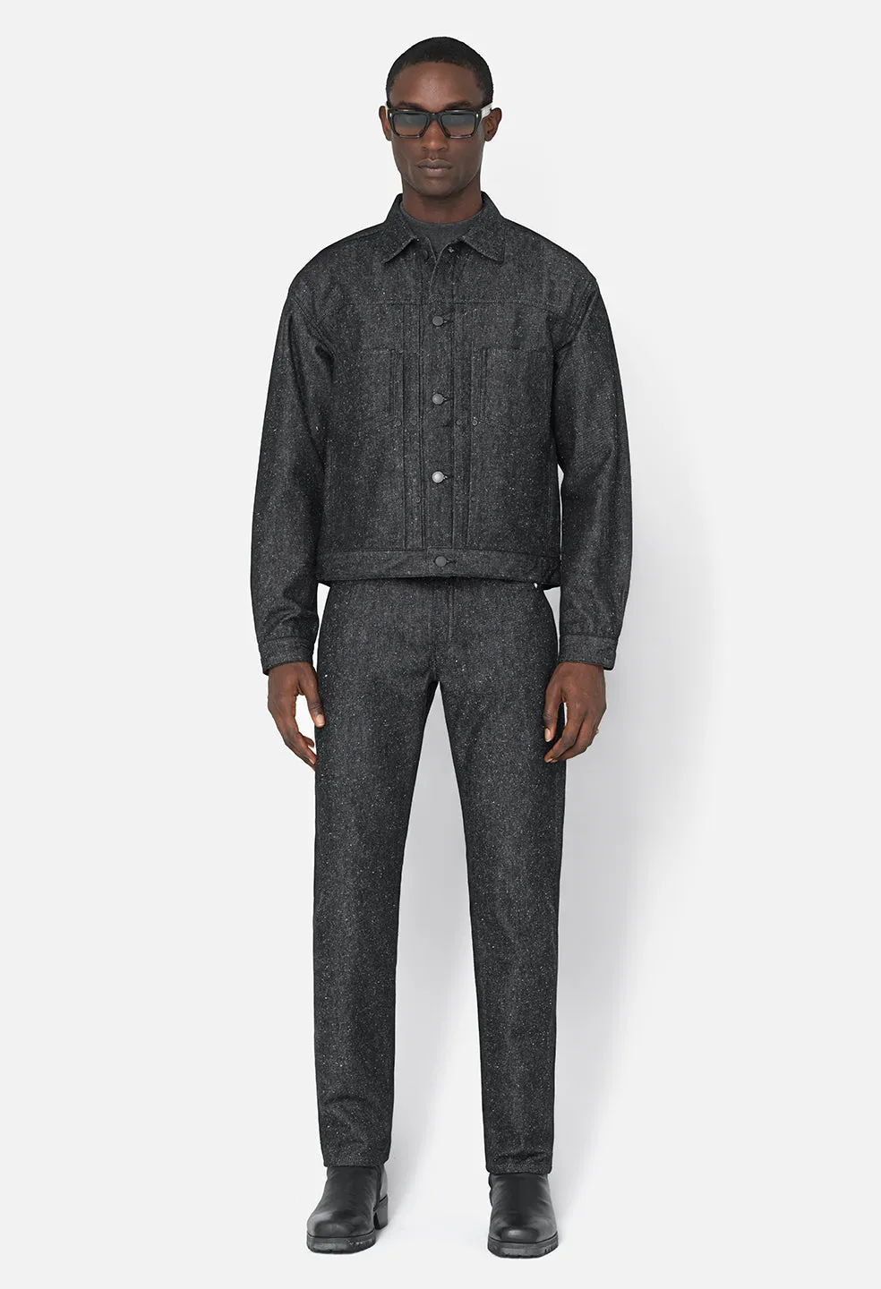 Silk Noil Daze / Raw Black