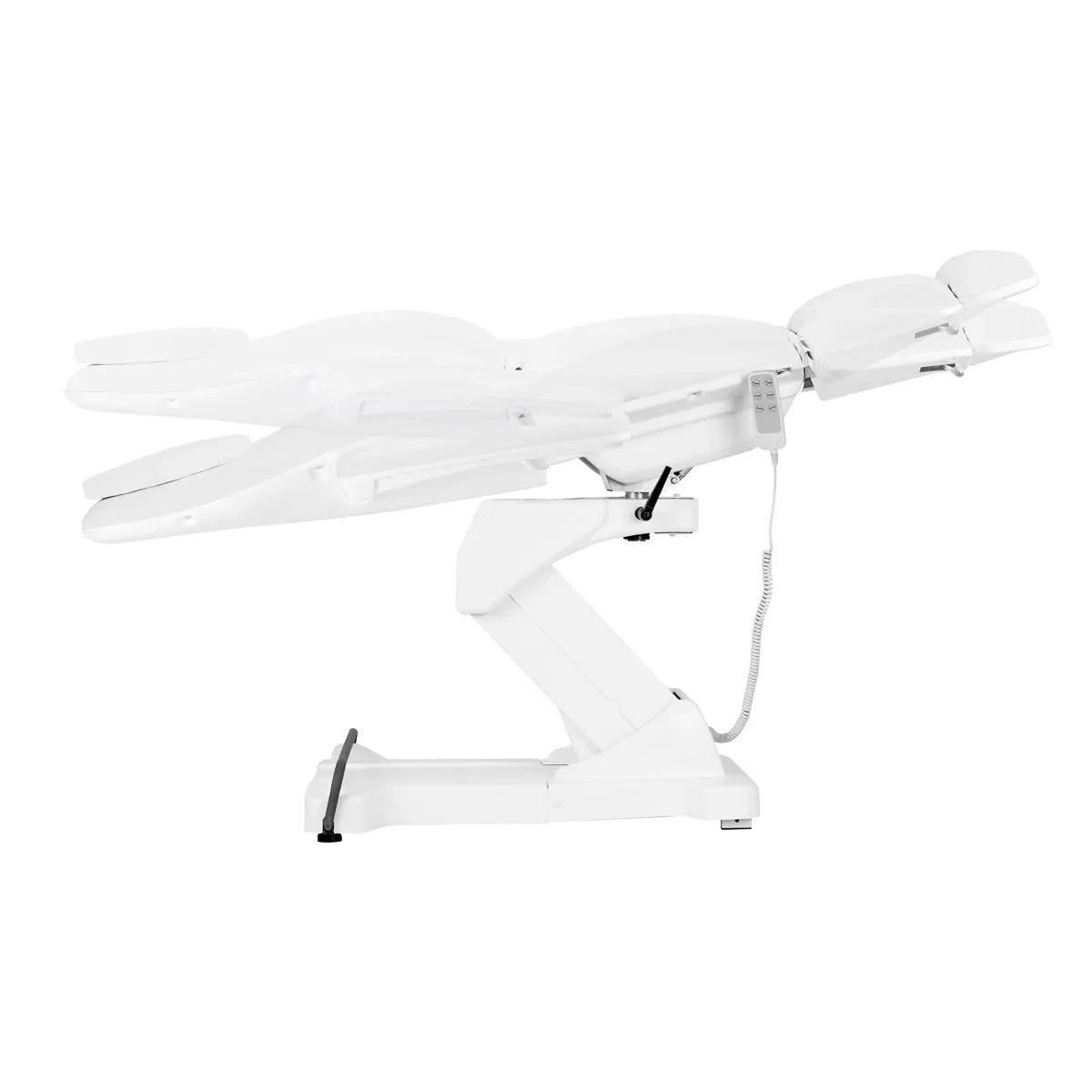 Sillon Cosmetic Chair Electric Basic 3 Actuators Swivel White
