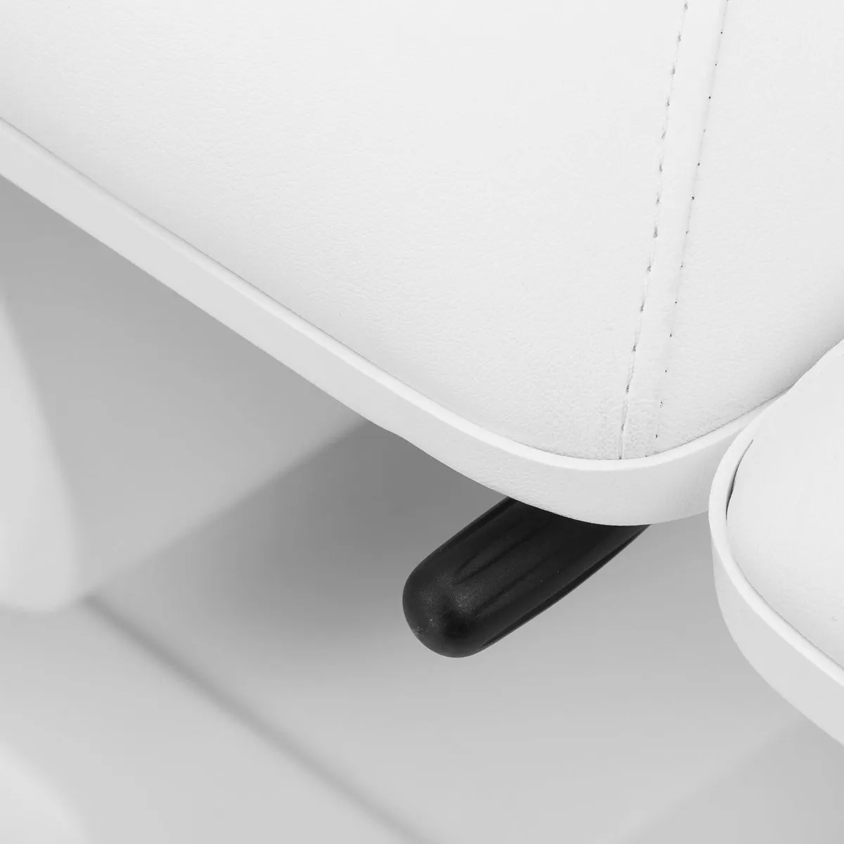 Sillon Cosmetic Chair Electric Basic 3 Actuators Swivel White