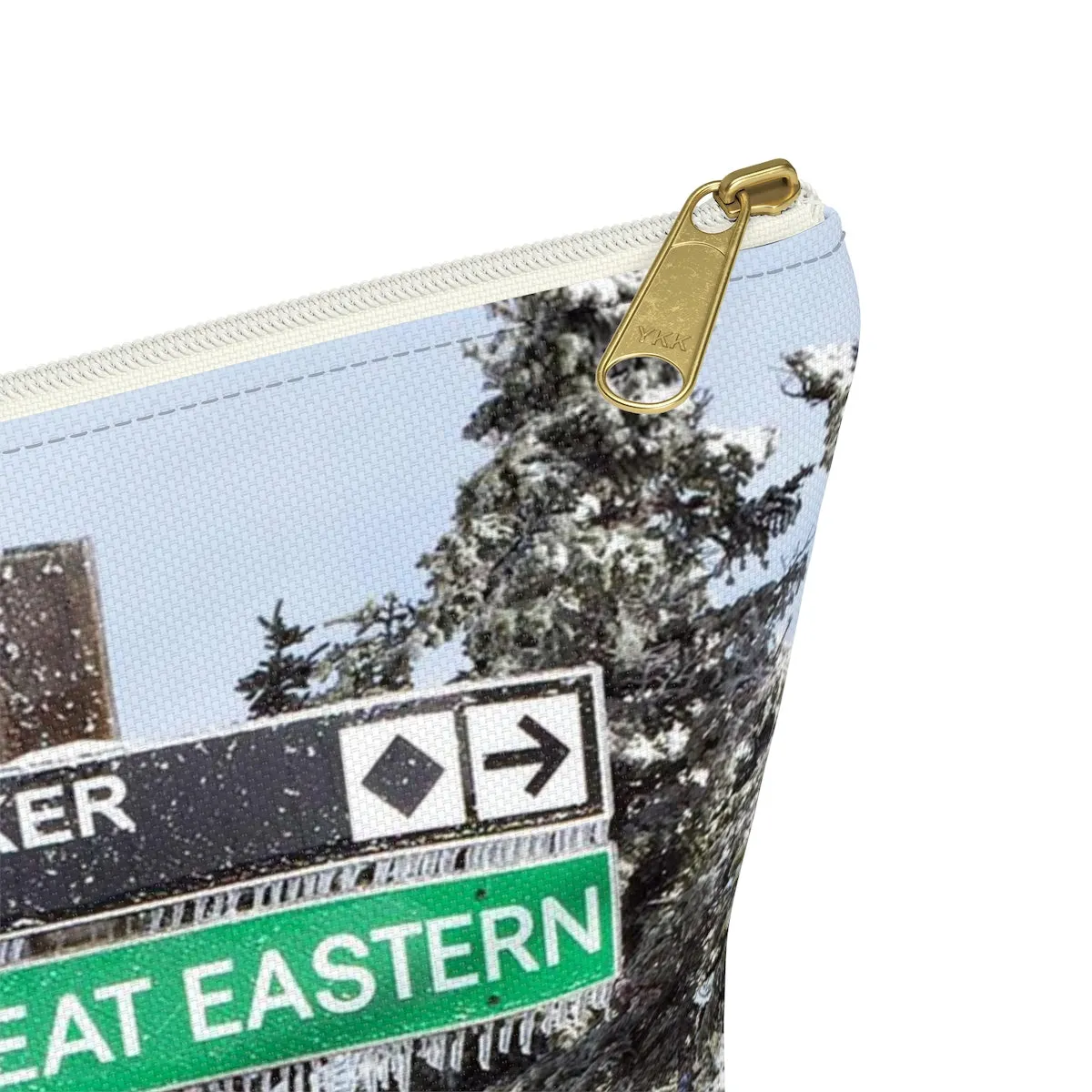 Ski Trail Signs Killington - Accessory Pouch w T-bottom