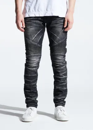 Skywalker Biker Denim (Black Acid)