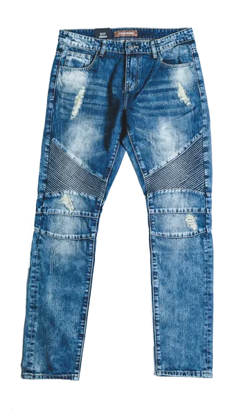 Skywalker Biker Denim (Blue)