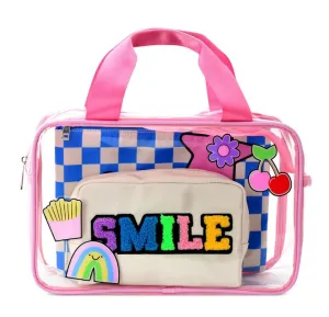 Smile Squad Cosmetic Bag Trio