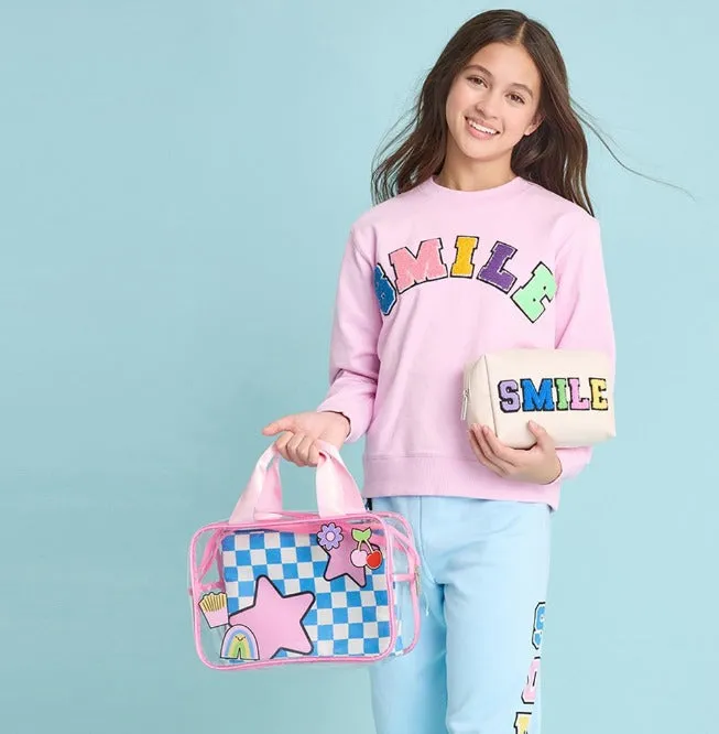 Smile Squad Cosmetic Bag Trio
