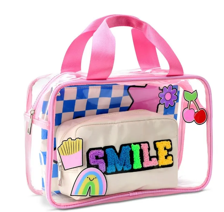 Smile Squad Cosmetic Bag Trio