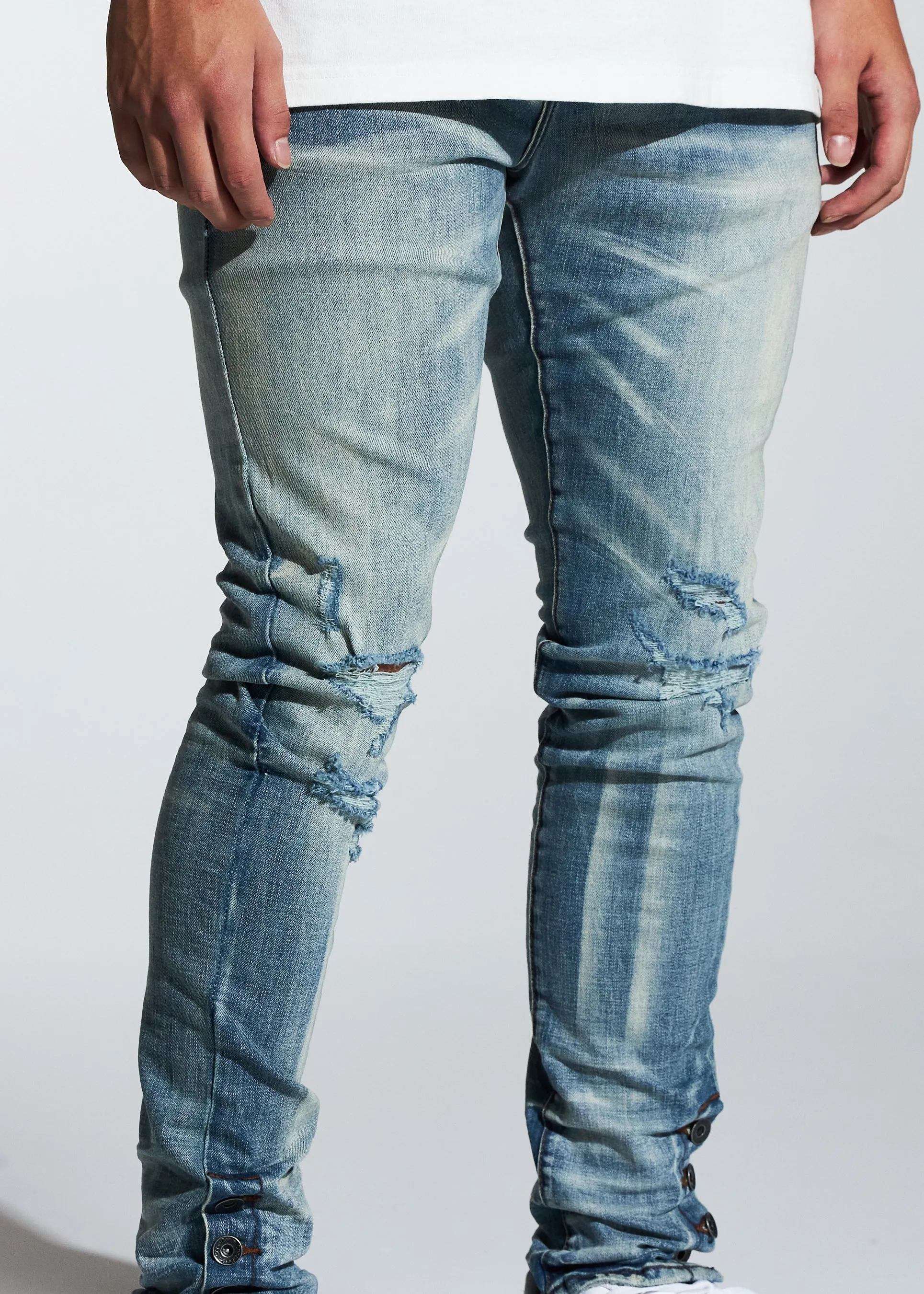Snap Denim (Stone Wash)