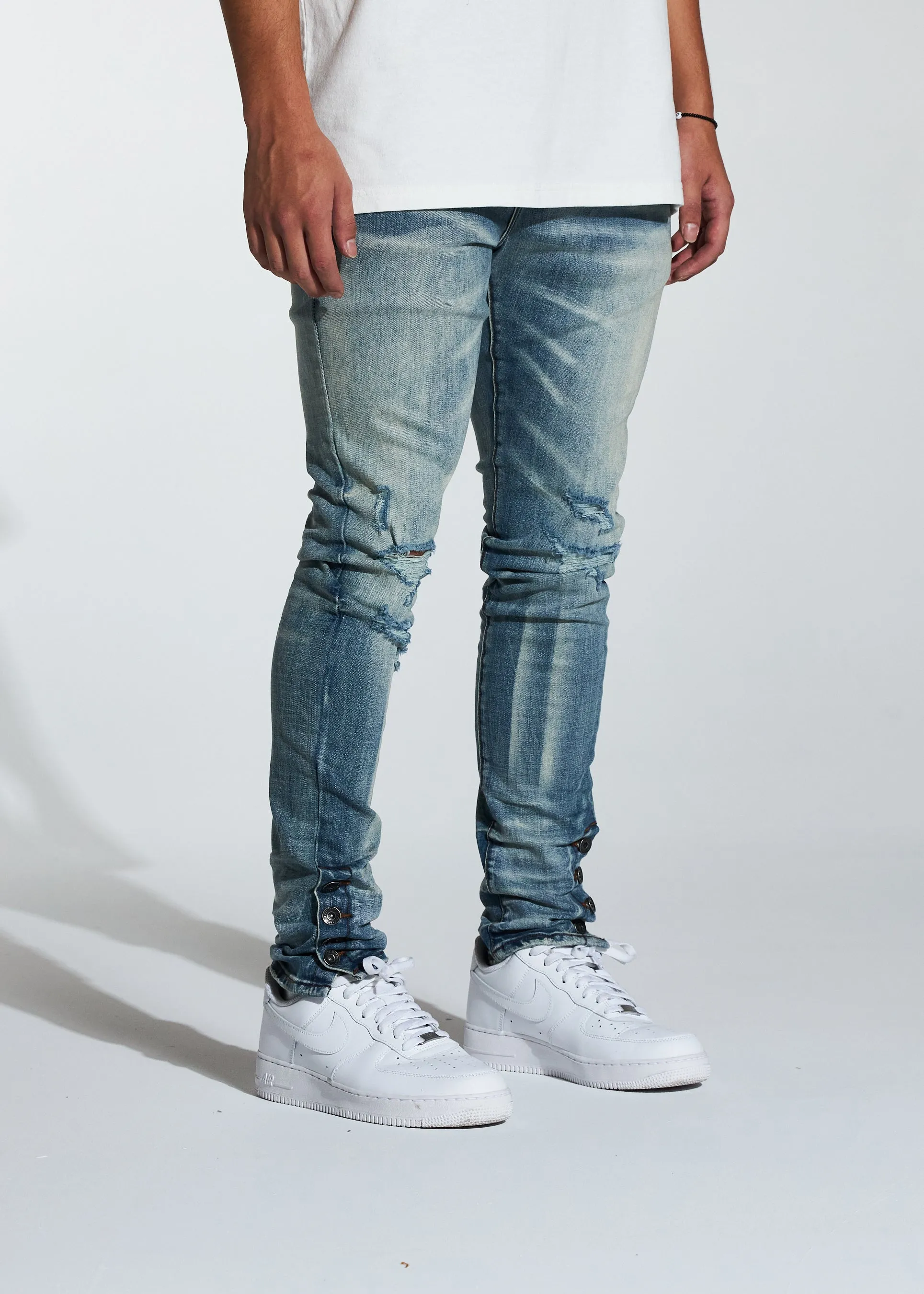 Snap Denim (Stone Wash)