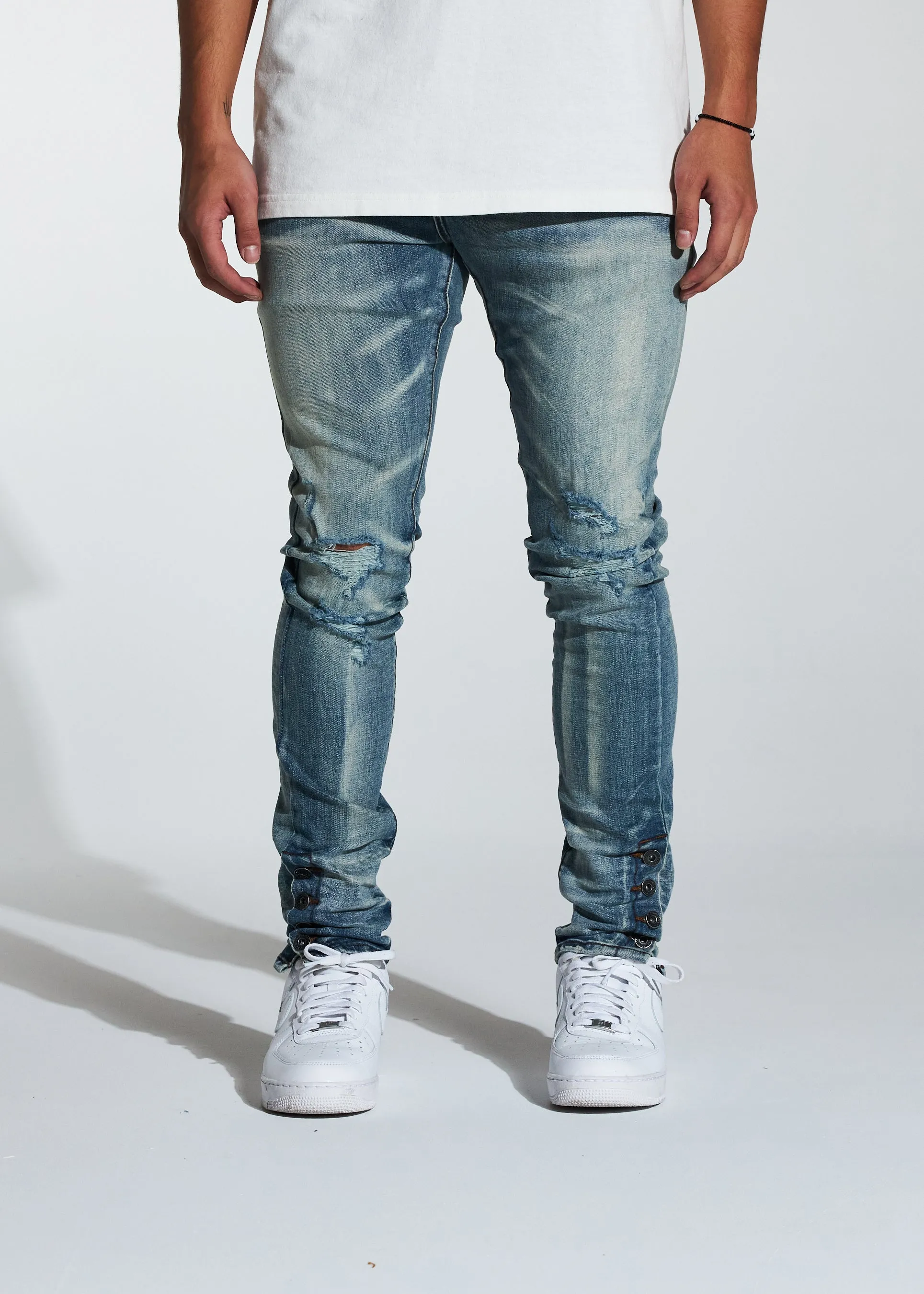 Snap Denim (Stone Wash)
