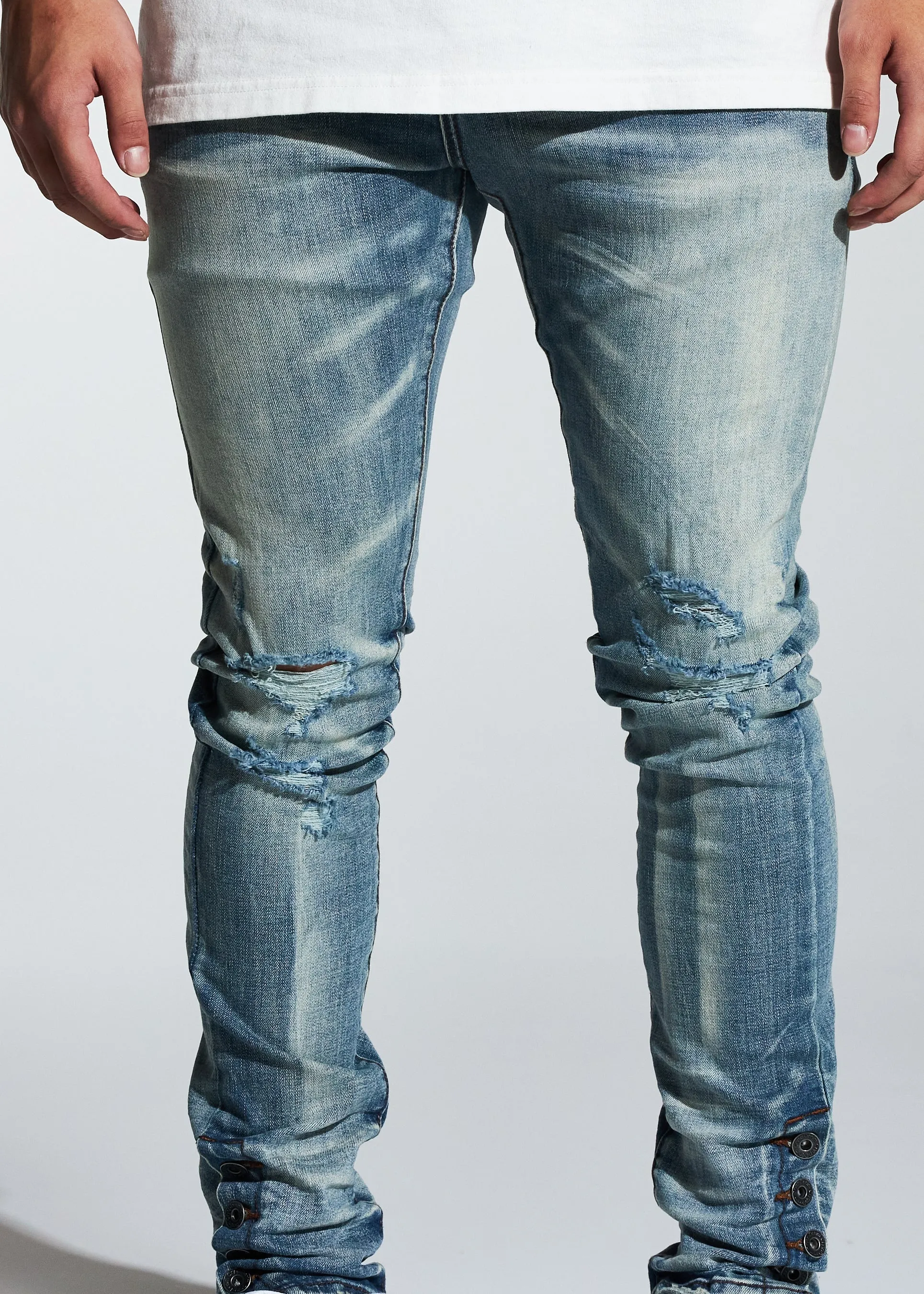 Snap Denim (Stone Wash)