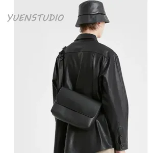 Soft Leather Crossbody Bag