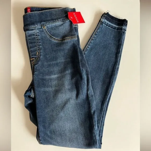 Spanx Distressed Denim Legging Jegging