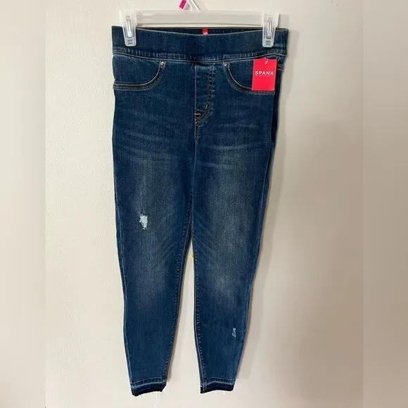 Spanx Distressed Denim Legging Jegging
