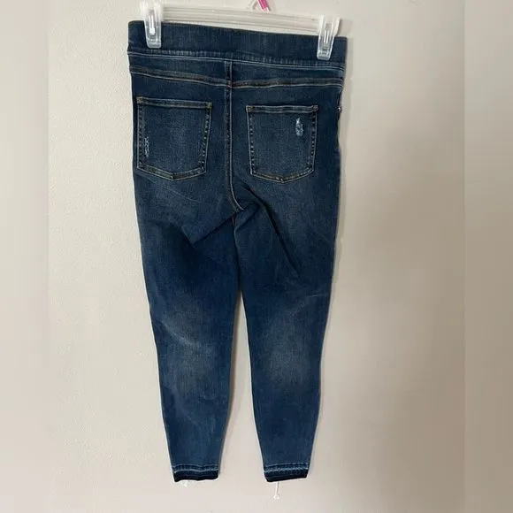 Spanx Distressed Denim Legging Jegging