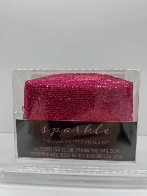 Sparkle Emergency Essentials Kit 38 Pieces GIRLS NIGHT Travel Nail File Sewing￼