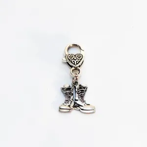 Stainless Steel Combat Boots Clip-ons