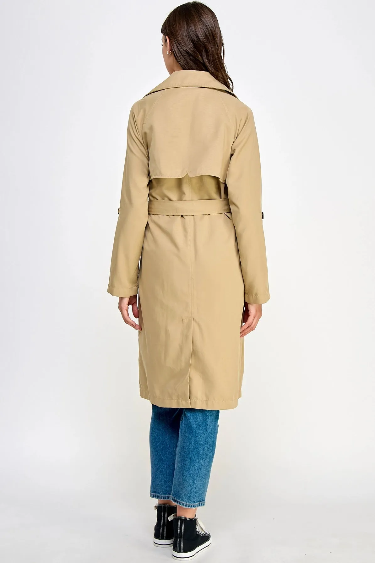 Statement Trench Coat {Khaki}