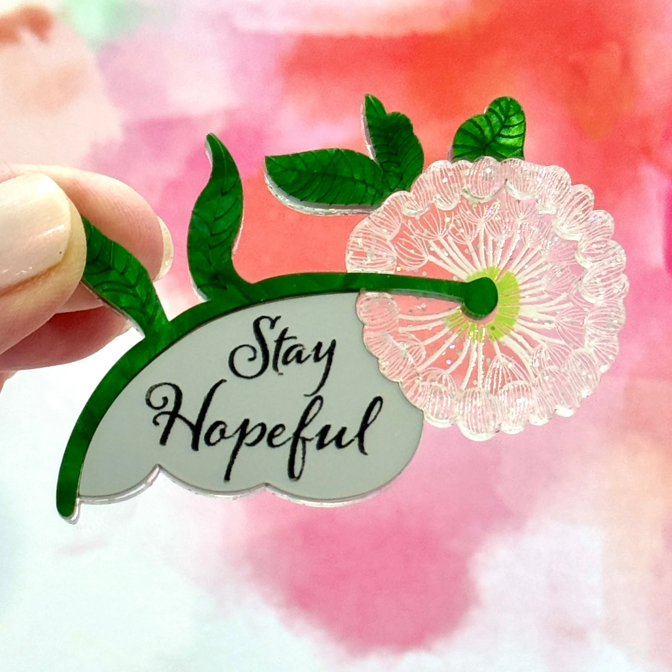 Stay Hopeful - Brooch - Set of 2