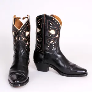 STOLEN 6/21/24 Vintage Goding Black Cowboy Boots