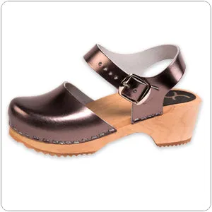 STORM GREY MARY JANE CLOGS