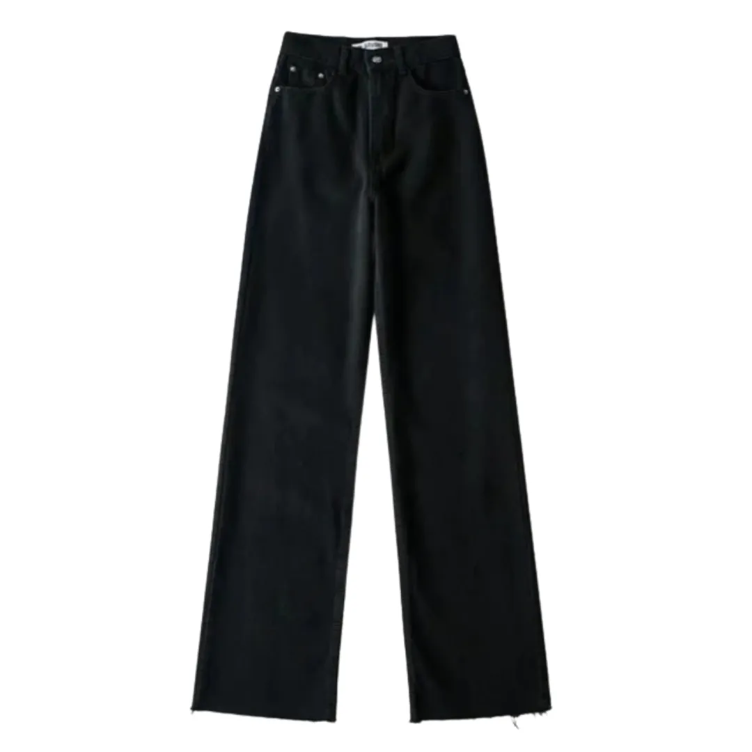 Straight Leg High-Waist Jeans