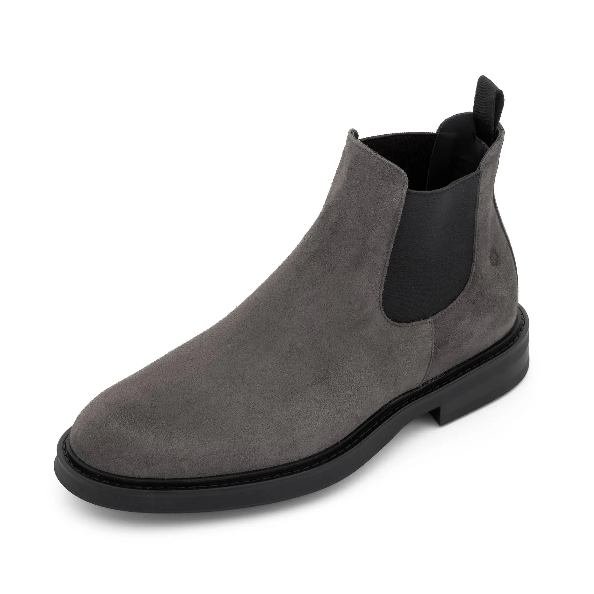 Suede Chelsea Boots | Dark Grey