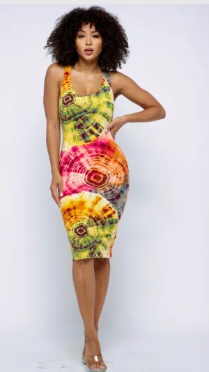 Sun kissed Midi Dress