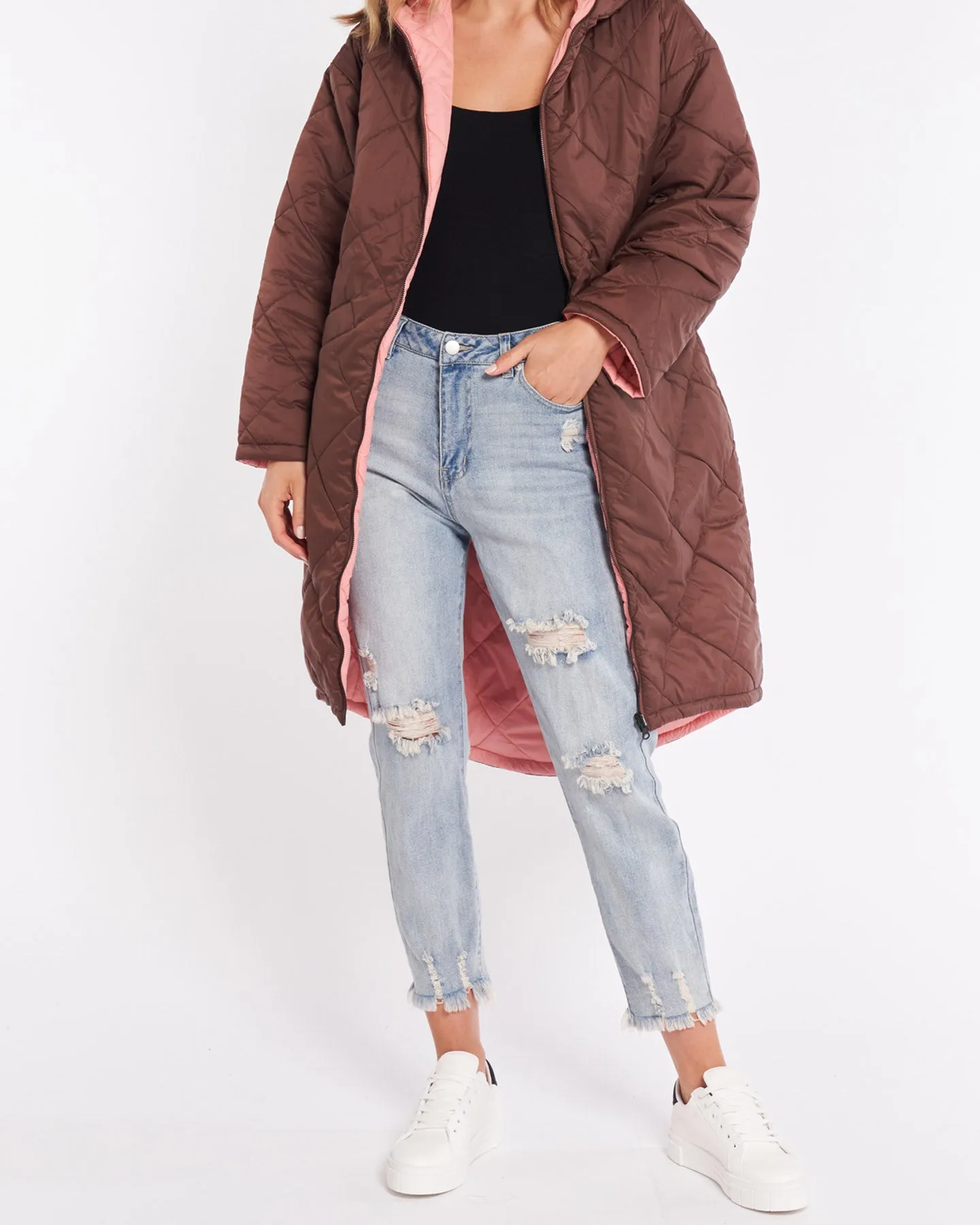 Suzi Distressed Jean - Ice Wash