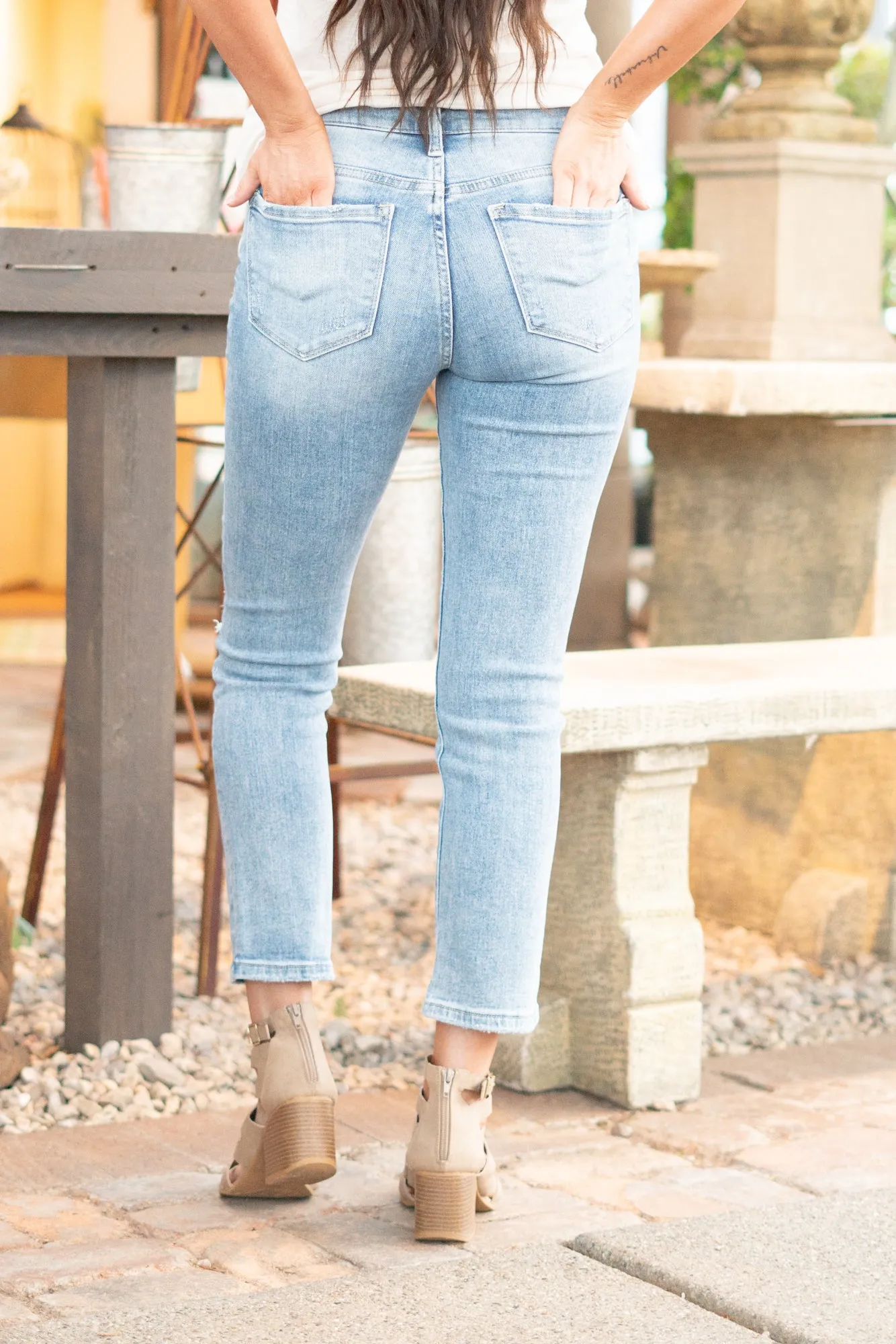 Swing Jazz Carlene Mid Rise Slim Carlene Straight