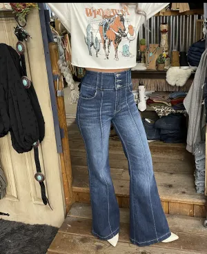 Tami High Waisted Flare Denim