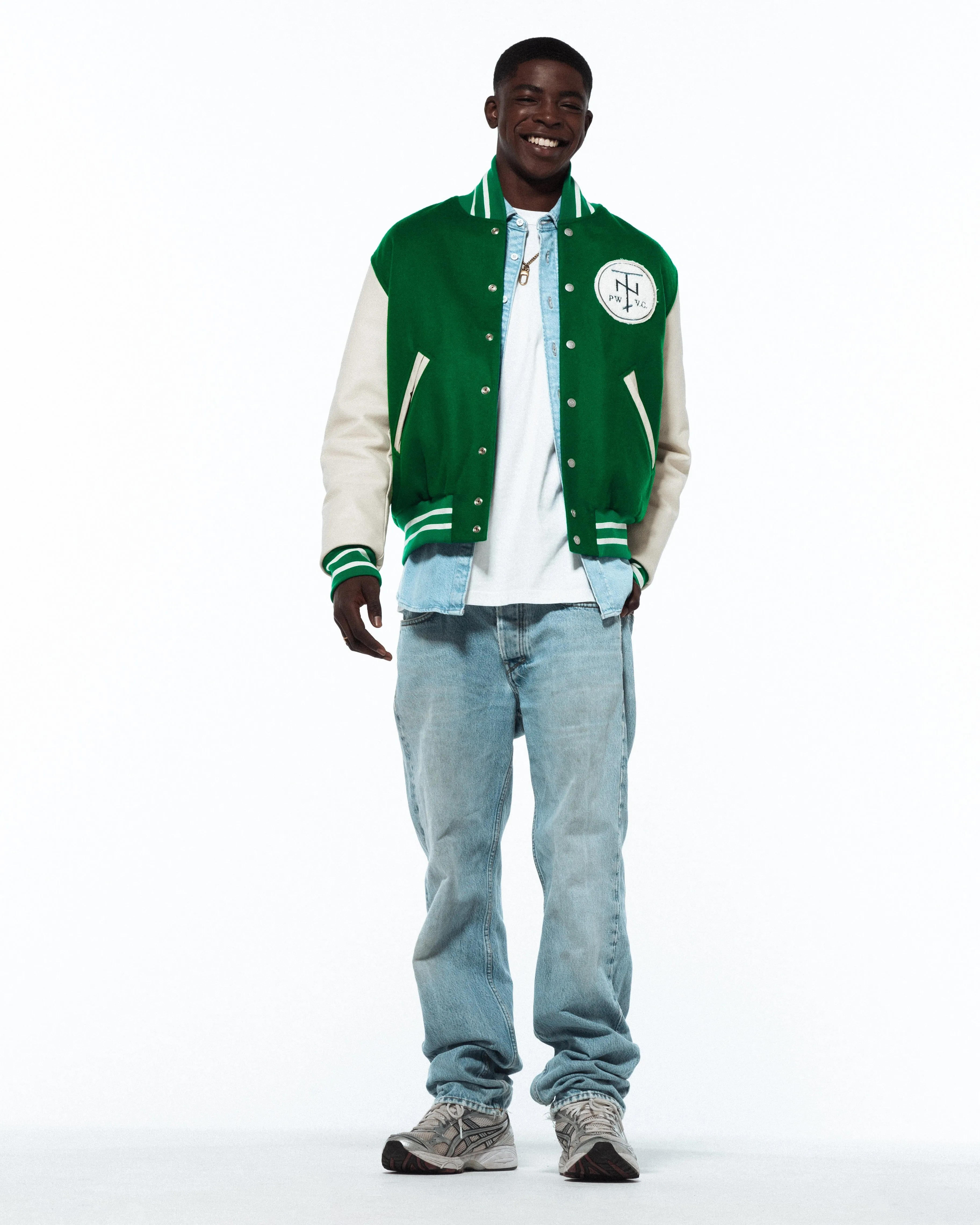 Tenue. x Private White V.C. Varsity Jacket FG