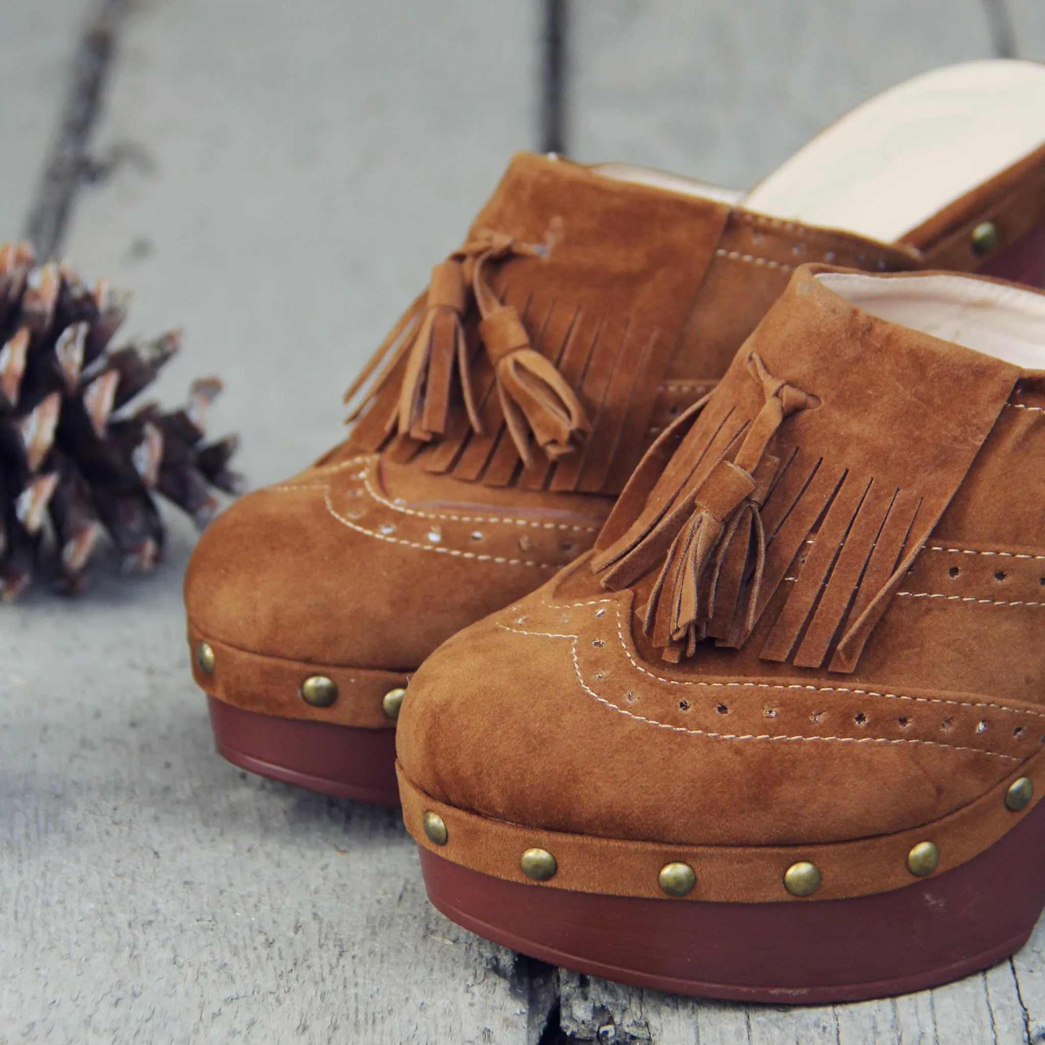 The 70's Tassel Wedges