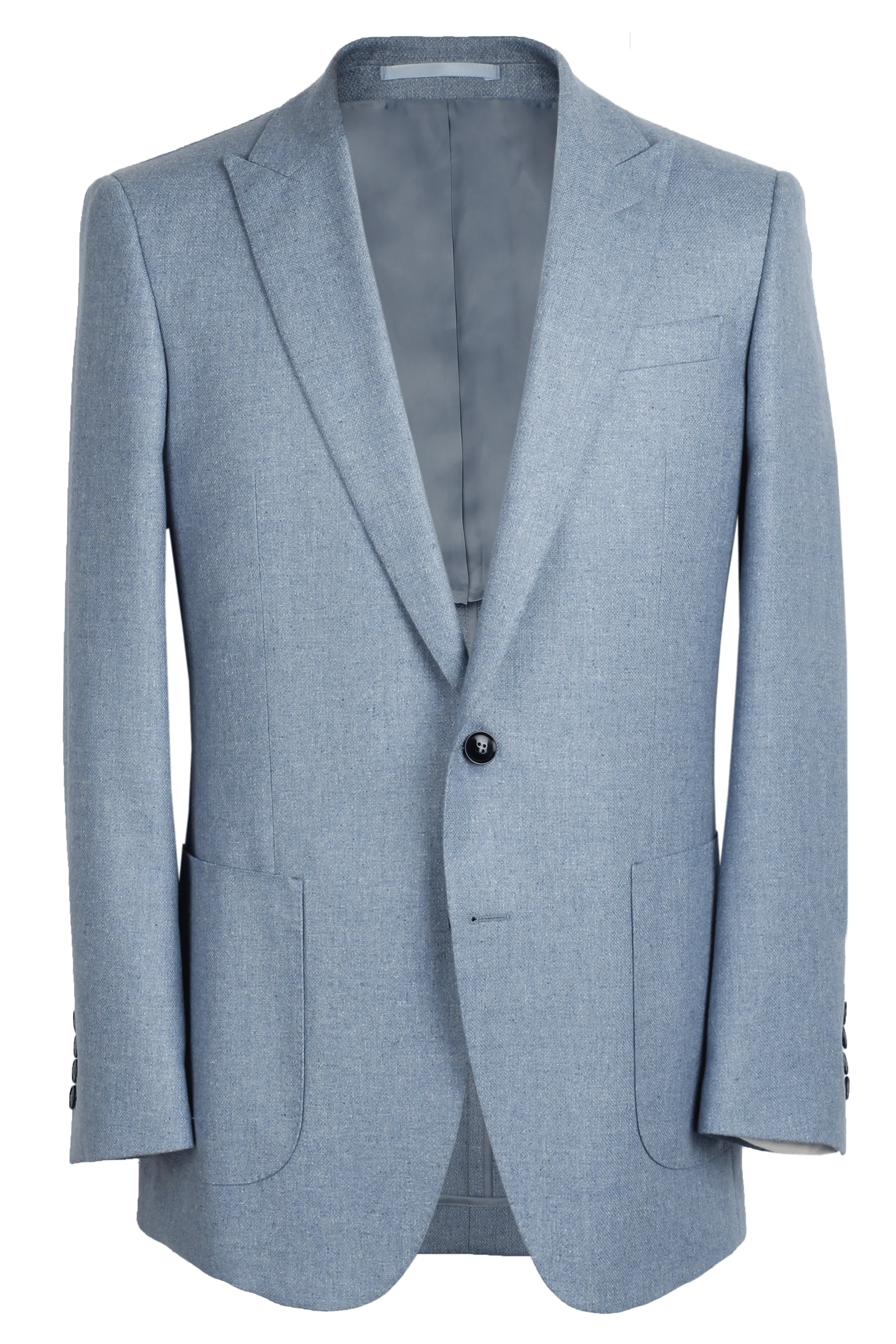The Arnold Jacket - Core Sky Blue Hopsack