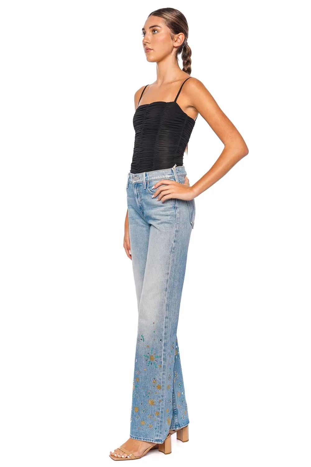 The Bookie Heel Bootcut Jean
