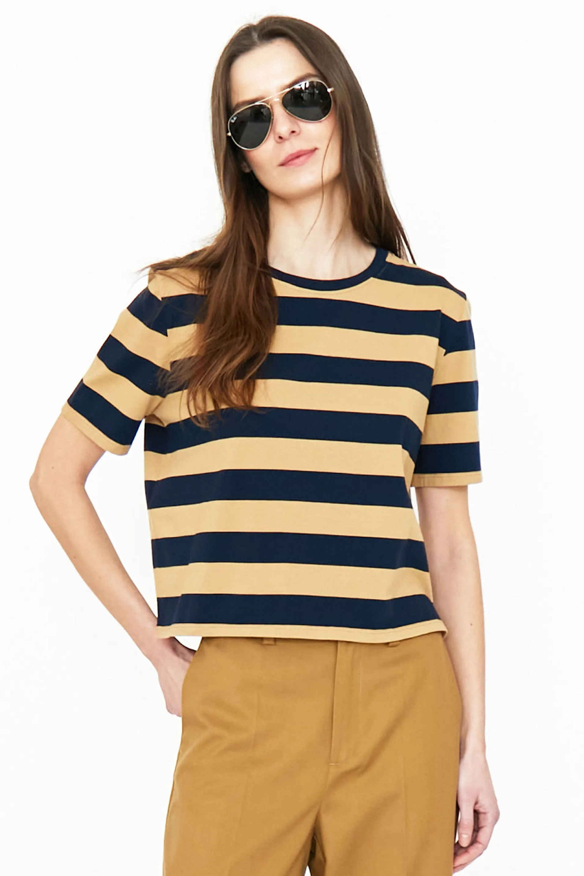 The Brentwood - Navy/Khaki