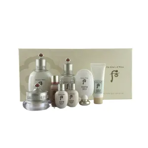 THE HISTORY OF WHOO Gongjinhyang Seol Radiant White Special Set, 8 items