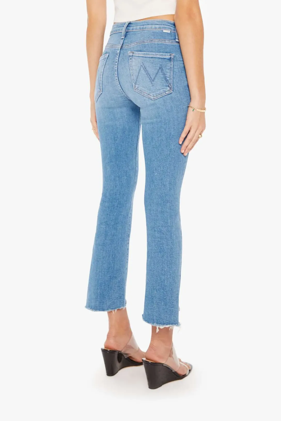 The Insider Step Crop Fray Jean | Out Of The Blue