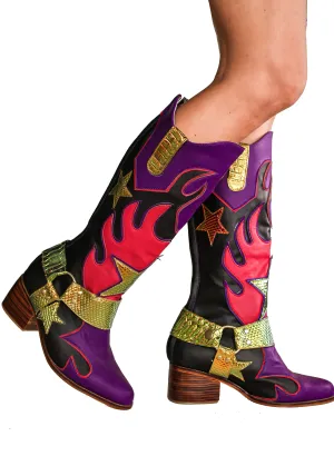The Night Rider Cowboy Boots