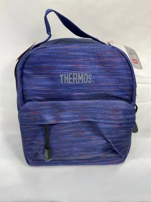THERMOS BRAND INSULATED LUNCH KIT Box Bag Navy Red Black Hot Cold Travel