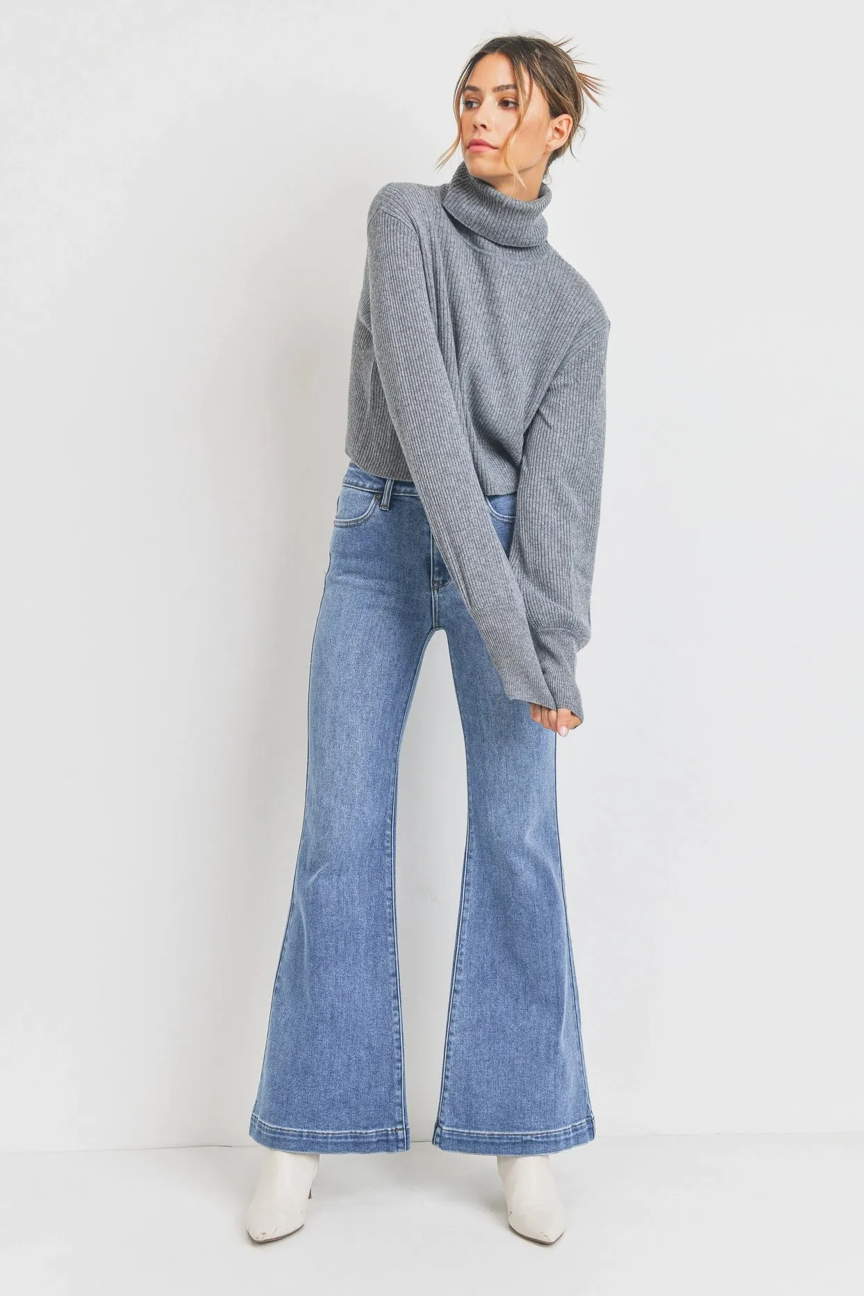 Tiffany High Rise Flare Jeans